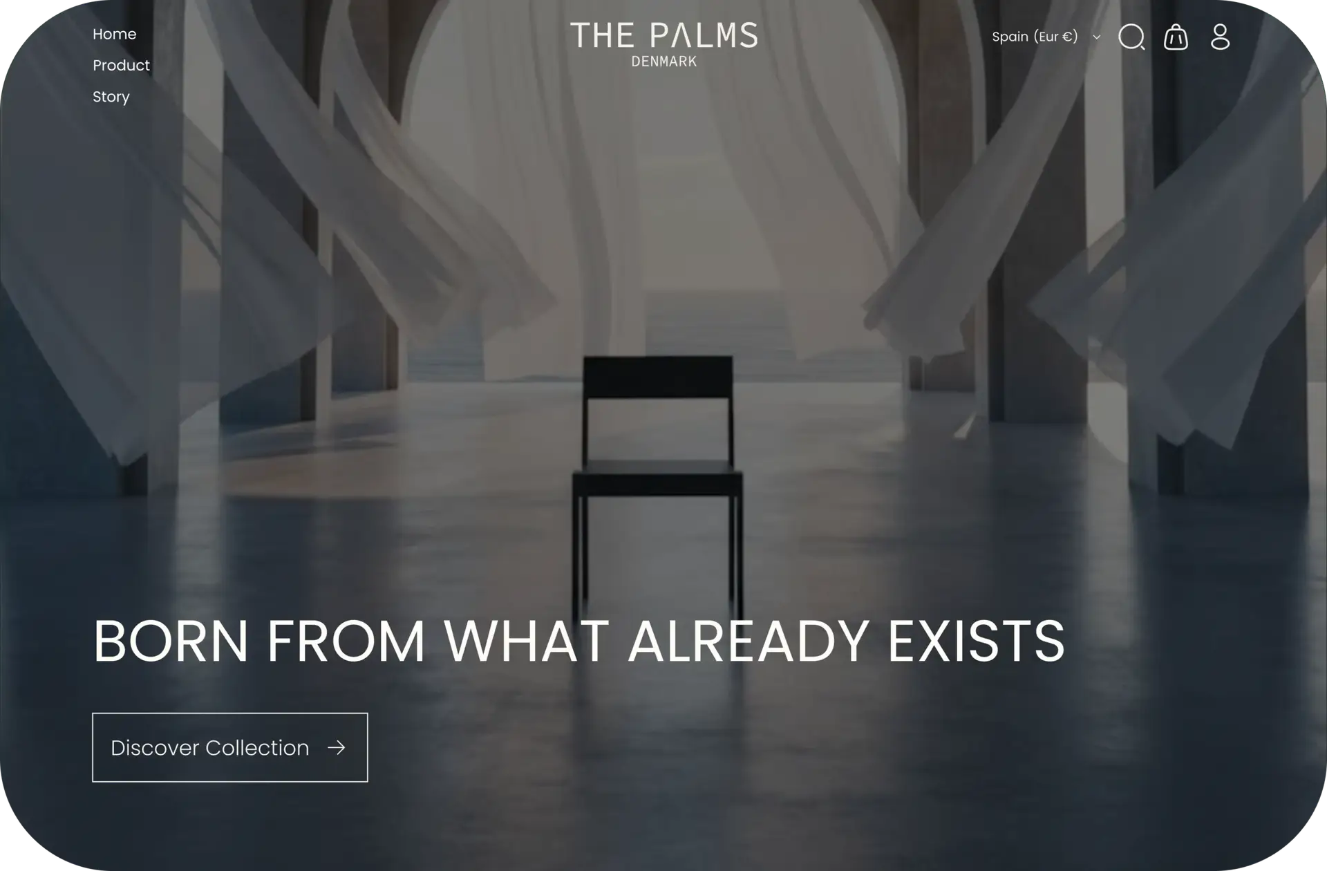 PALMS mockup